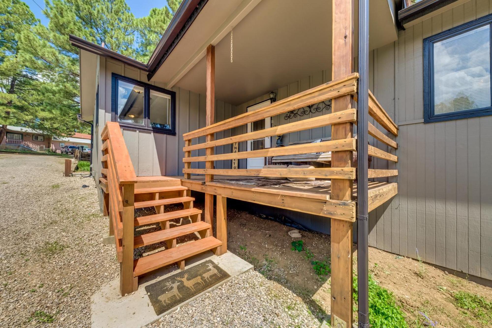Ruidoso Home With Patio, Walk To Restaurants! Bagian luar foto